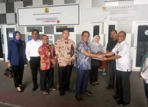 Komisi III DPRD Kabupaten Bekasi saat melakukan kunjungan kerja ke BBWS Citarum, Senin (20/01) kemarin.