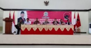 Reses masa sidang pertama Tahun 2020 yang dilaksanakan Anggota DPRD Kabupaten Bekasi dari Fraksi PDI Perjuangan, Nyumarno, Sabtu (01/02).