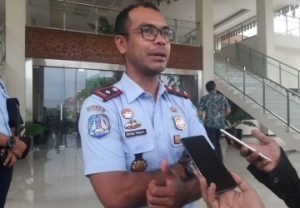 Kepala Kantor Imigrasi Kelas II Non TPI Bekasi, Petrus Teguh saat ditemui di Gedung DPRD Kabupaten Bekasi, Selasa (03/03).