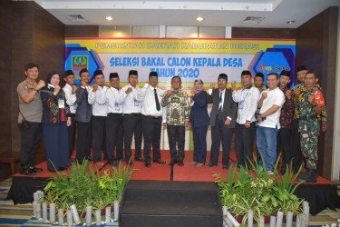 Pembukaan kegiatan Seleksi Bakal Calon Kepala Desa Tahun 2020, Minggu (15/03) | Foto: Humas Pemkab Bekasi