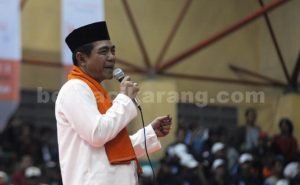 Bakal Calon Wakil Bupati Bekasi, Bambang Sumaryono yang akan mendampingi Obon Tabroni maju di Pilkada Kabupaten Bekasi 2017 dari Jalur Independent.