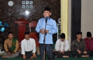 Plt. Bupati Bekasi Eka Supria Atmaja saat menghadiri Safari Ramadan 1440 H di Masjid Jami Al Furqon – Bojongmangu, Kamis (16/05) | Foto: Humas Pemkab Bekasi