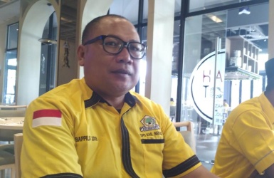 Sekretaris Badan Pemenangan Pemilu (Bappilu) Partai Golkar Kabupaten Bekasi, Ahmad Budiarta