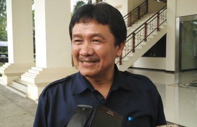 Ketua Penerimaan Peserta Didik Baru (PPDB) Tahun 2017 Kabupaten Bekasi, Asep Sefullah saat ditemui di gedung DPRD Kabupaten Bekasi, Selasa (11/07).