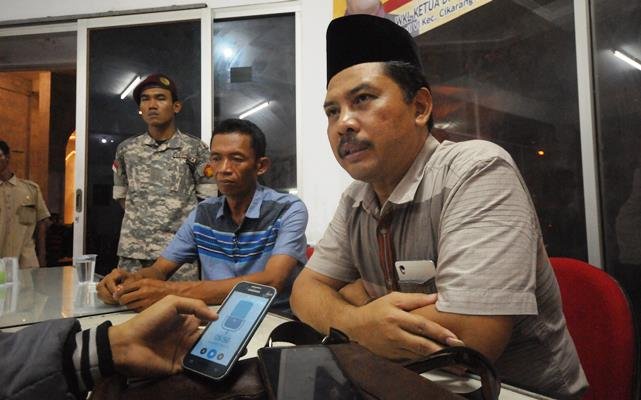 Ketua DPC Gerindra Kabupaten Bekasi, Daris.