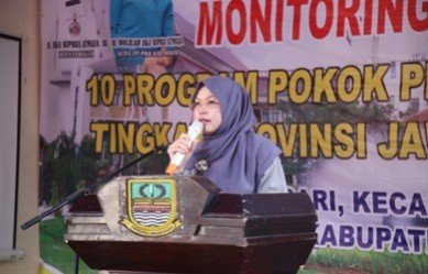 Kepala Dinas Pemberdayaan Masyarakat dan Desa (DPMPD) Kabupaten Bekasi, Ida Farida | Foto: Humas Pemkab Bekasi