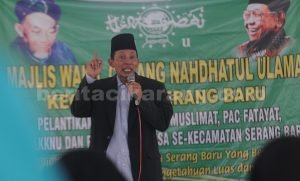 Ketua Tanfidziyah PCNU Kabupaten Bekasi, Bagus Lukhito.