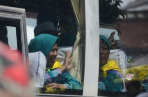 Pemberangkat Calon Jamaah Haji asal Kabupaten Bekasi tahun 2017 lalu.