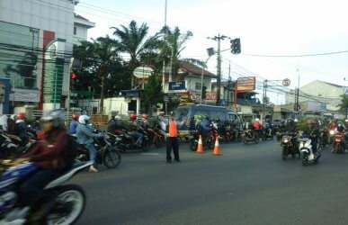 Dishub Kabupaten Bekasi, Polres Metro Bekasi, kampanye akbar,