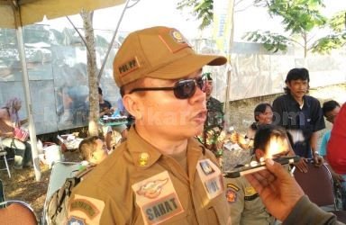 Kepala Satuan Polisi Pamong Praja Kabupaten Bekasi, Sahat MBJ Nahor.