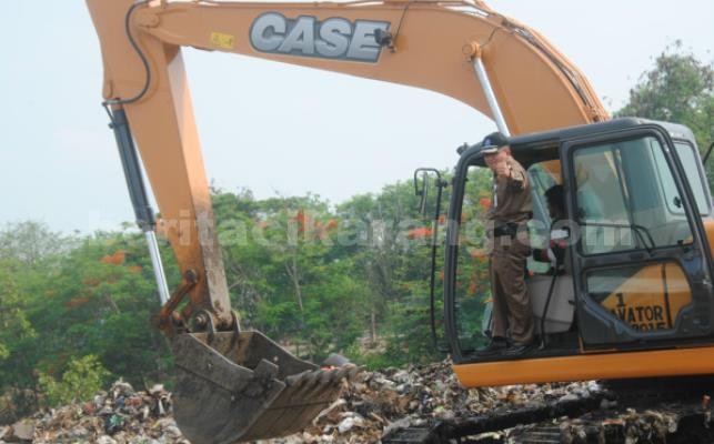 Kepala Bidang Kebersihan di Dinas Lingkungan Hidup Kabupaten Bekasi, Dodi Agus Supriyanto.