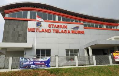 Stasiun Metland Telaga Murni Cibitung | Foto: Humas Pemkab Bekasi