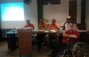 Technical Meeting Persatuan Bola Voli Seluruh Indonesia (PBVSI) di Hotel Sudi Mampir, Desa Sukadanau, Kecamatan Cikarang Barat pada Selasa (19/09) pagi.