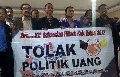 tolak politik uang mahasiswa