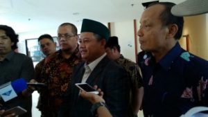 Sekretaris Direktorat Jenderal Kelembagaan Iptek & Dikti Kementrian Riset, Teknologi dan Pendidikan Tinggi, Agus Indarjo