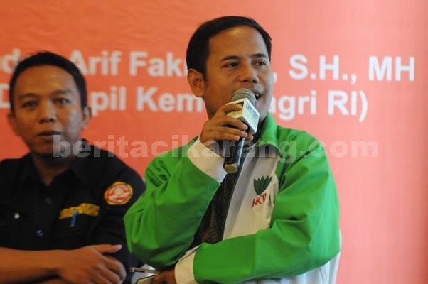 Wakil Ketua HKTI Kabupaten Bekasi Asep Wawan.