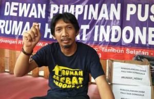 Aktivis Lingkungan Hidup sekaligus Ketua Umum Rumah Hebat Indonesia, Yopi Oktavianto.