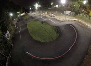 area pump track di Pesona Wanajaya