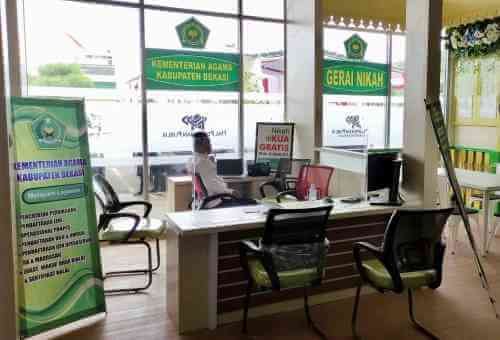 Gerai Kantor Kementrian Agama Kabupaten Bekasi di Mal Pelayanan Publik, Lotte Mart Cikarang Utara