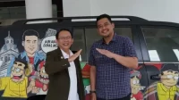 Pj Bupati Bekasi Dani Ramdan melakukan kunjungan kerja ke Pemerintah Kota Medan dan diterima langsung oleh Walikota Medan, M. Bobby Afif Nasution.
