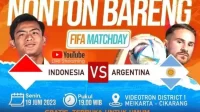 Info Lokasi Nobar Timnas Indonesia VS Argentina di Cikarang