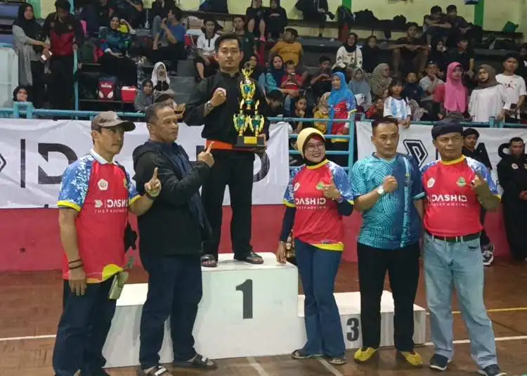 Kabupaten Bekasi tampil sebagai Juara Umum Kejuaraan Daerah (Kejurda) Pencak Silat Pelajar tingkat Jawa Barat