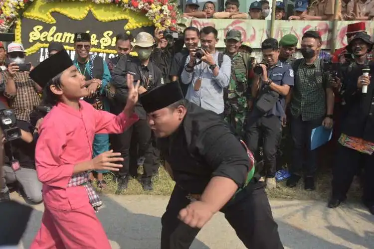 Lebaran Bekasi 2023 di Desa Srijaya, Kecamatan Tambun Utara.