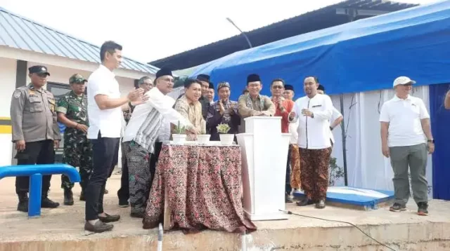 Perusahaan Daerah Air Minum (PDAM) Tirta Bhagasasi membangun instalasi pengolahan air (IPA) di Desa Satriajaya, Kecamatan Tambun Utara, Kabupaten Bekasi.