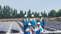 Pabrik di Kabupaten Bekasi diminta untuk menggunakan solar cell dengan membangun PLTS bekerjasama PT BBWM sebagai upaya mengurangi emisi karbon.