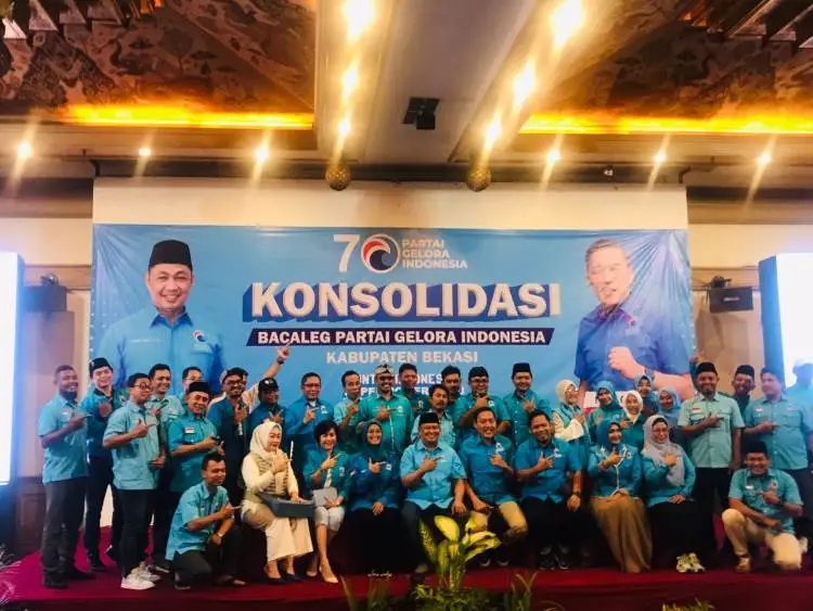 Pada Pemilu Legislatif 2024 Partai Gelora menargetkan meraih suara minimal satu kursi Anggota DPRD di setiap Daerah Pemilihan (Dapil) dari tujuh Dapil yang ada di Kabupaten Bekasi.