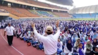 Pemerintah Kabupaten Bekasi mengukuhkan Tim Pencegahan dan Penanganan Kekerasan (TPPK) di satuan pendidikan. Pengukuhan itu bersamaan dengan Peringatan Hari Guru Nasional yang berlangsung di Stadion Wibawa Mukti, Cikarang Timur, Jum'at (24/11).