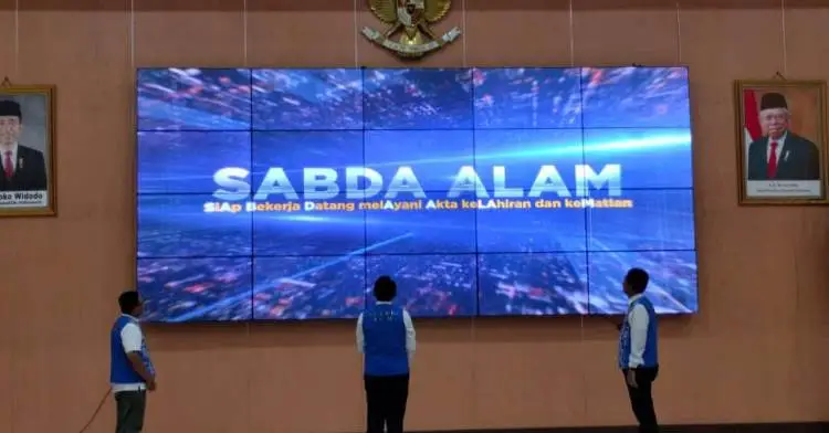 Disdukcapil Kabupaten Bekasi Luncurkan program Sabda Alam: Selain dapat mengakses website sitepak.bekasikab.go.id, masyarakat dapat mengakases layanan adminduk, khususnya akta kelahiran dan kematian melalui program Sabda Alam.