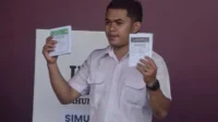 KPU Kabupaten Bekasi menggelar simulasi Pemungutan dan Perhitungan Suara Pemilu 2024 dengan menggunakan aplikasi Sirekap