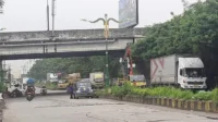 Pemasangan PJU di Jalan Inspeksi Kalimalang ruas Tegal Gede - Tegal Danas