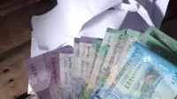 Uang terkumpul hasil serangan fajar di Cikarang, Kabupaten Bekasi | Foto: istimewa