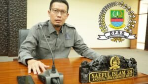 Anggota Komisi III DPRD Kabupaten Bekasi, Saeful Islam.