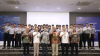 Pj Bupati Bekasi Dani Ramdan mendampingi Wakil Menteri Ketenagakerjaan RI Afriansyah Noor menghadiri Kick Off Ceremony program Hyundai Academy Course 2024, Rabu (31/07).