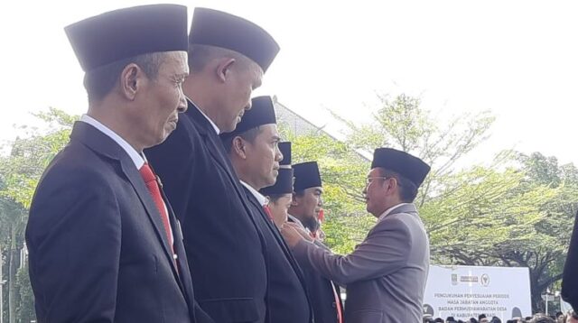 Masa jabatan 1.539 orang anggota BPD se- Kabupaten Bekasi resmi diperpanjang dari enam tahun menjadi delapan tahun.