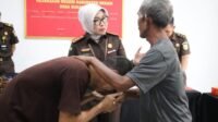 Kejaksaan Negeri Kabupaten Bekasi menggelar penyelesaian perkara atau penghentian penuntutan berdasarkan restorative justice