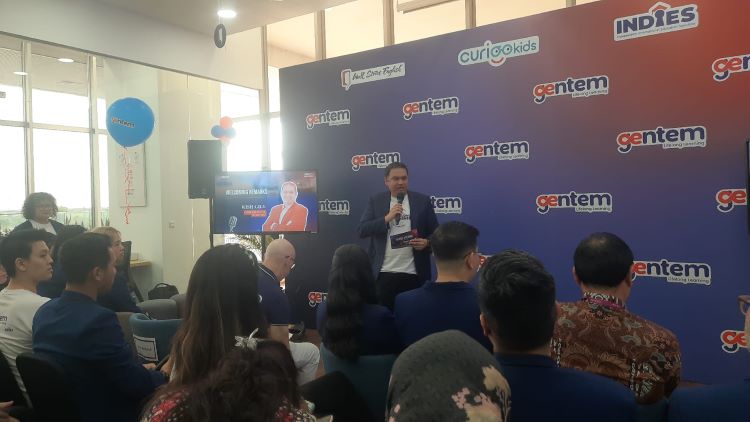 Founder Gentem Indonesia Lifelong Learning Group Kish Gill menjelaskan Gentem Center menganut konsep ‘Lifelong Learning’, di mana belajar bisa dimulai dari usia 3 tahun, yaitu di CuriooKids, sampai usia dewasa, yaitu di Wall Street English.