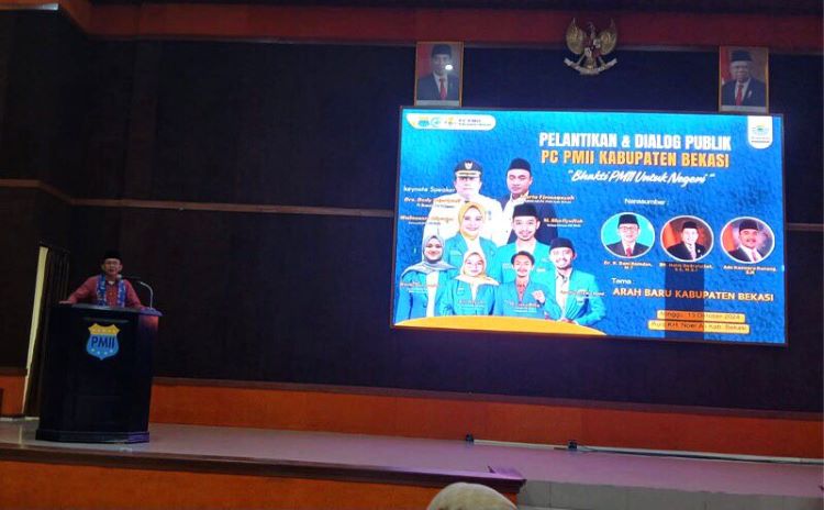 Pada acara pelantikan pengurus PC PMII Kabupaten Bekasi periode 2024 – 2025 dan dialog publik tersebut, dari ketiga calon bupati yang diundang, hanya Dani Ramdan yang datang. Sementara BN Holik Qodratullah dan Ade Kuswara Kunang tidak menkonfirmasi kehadiran.