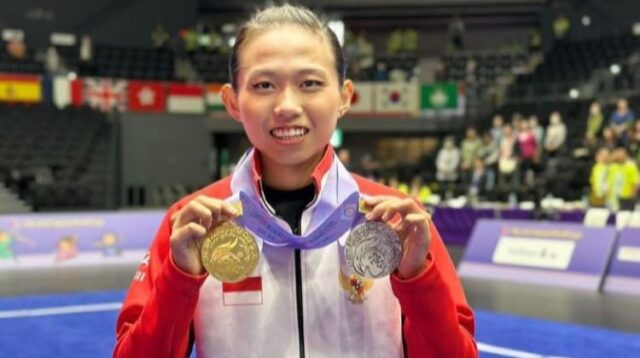 Atlet wushu asal Kabupaten Bekasi, Tasya Ayu Puspa Dewi (24) sukses menyabet medali emas pada kejuaraan bergengsi kelas dunia bertajuk The 3rd Taolu World Cup yang berlangsung di Kota Yokohama, Jepang, 23-28 Oktober 2024.