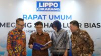 PT Lippo Cikarang Tbk (“LPCK”) mengumumkan hasil Rapat Umum Pemegang Saham Luar Biasa (“RUPSLB”) yang dilaksanakan pada Selasa, 19 November 2024 di Aryaduta Menteng, Jakarta