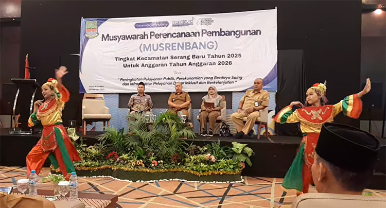 Musyawarah Perencanaan Pembangunan (Musrenbang) tingkat Kecamatan Serang Baru tahun 2025 telah sukses dilaksanakan. Dalam kegiatan ini, sebanyak 325 usulan dari delapan desa diajukan untuk penyusunan Rencana Kerja Pemerintah Daerah (RKPD) Kabupaten Bekasi tahun anggaran 2026.