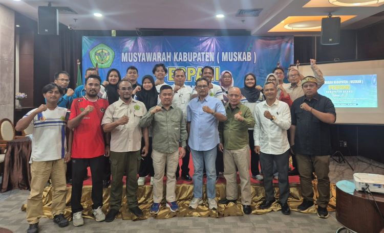 Musyawarah Kabupaten (Muskab) 2025 yang berlangsung di Hotel President Executive Club Jababeka, Rabu (30/04).