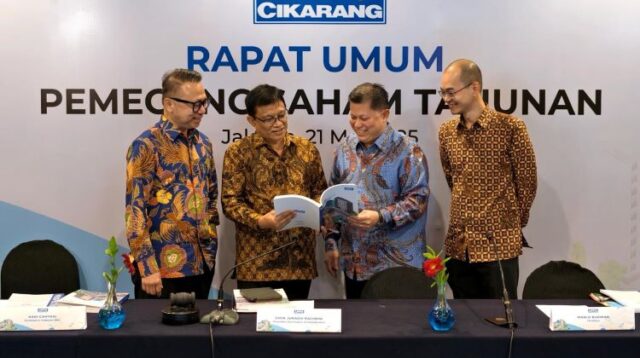 PT Lippo Cikarang Tbk (LPCK) secara resmi mengumumkan perubahan susunan Dewan Komisaris dan Direksi dalam Rapat Umum Pemegang Saham Tahunan (RUPST) yang digelar di Hotel Aryaduta Menteng, Jakarta pada Rabu (21/05).