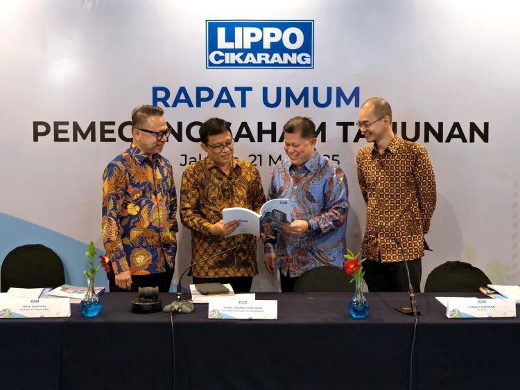 PT Lippo Cikarang Tbk (LPCK) secara resmi mengumumkan perubahan susunan Dewan Komisaris dan Direksi dalam Rapat Umum Pemegang Saham Tahunan (RUPST) yang digelar di Hotel Aryaduta Menteng, Jakarta pada Rabu (21/05).