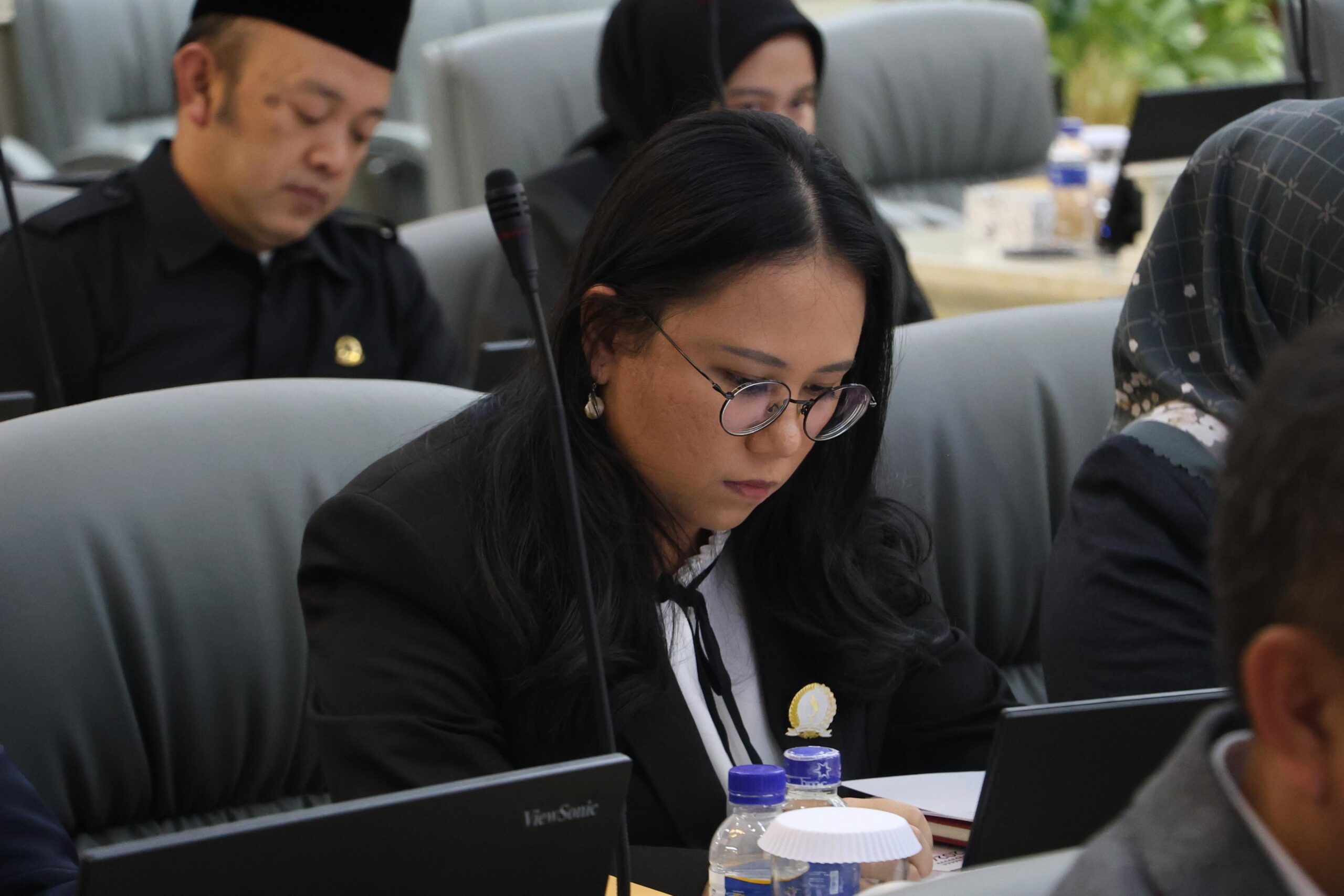 Anggota DPRD Provinsi Jawa Barat dari Fraksi PDI Perjuangan, Christin Novalia Simanjuntak.
