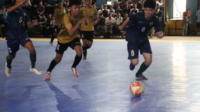 Asosiasi Futsal Kabupaten (AFK) Bekasi menggelar Liga Pelajar Kabupaten Bekasi ‘Argazia Student League 2025’ di GOR Futsal, Kecamatan Tambun Selatan, pada Minggu (04/05).