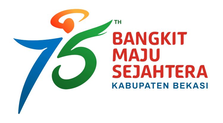 Logo Hari Jadi ke-75 Kabupaten Bekasi